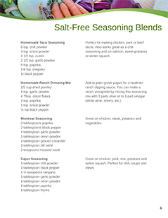 Salt Free seasonings