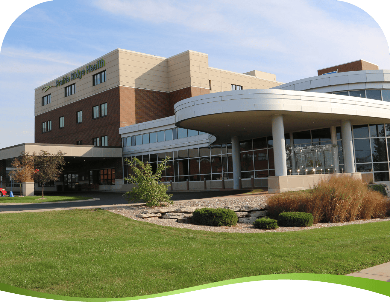 Prairie Ridge Hospital Entrance